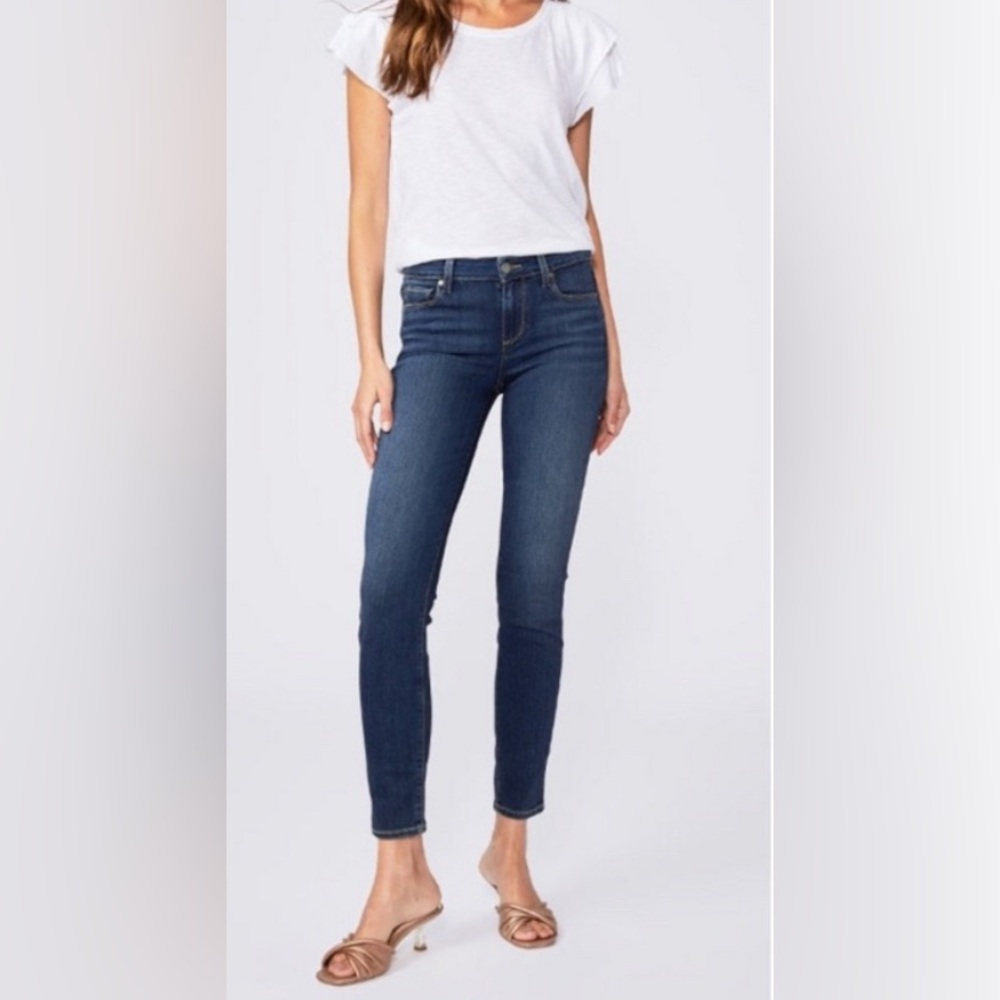 Paige Verdugo Ankle Denim Nottingham Blue Jeans Women’s Size 28